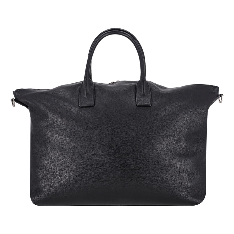 Saint Laurent Giant Leather Bowling Tote Bag