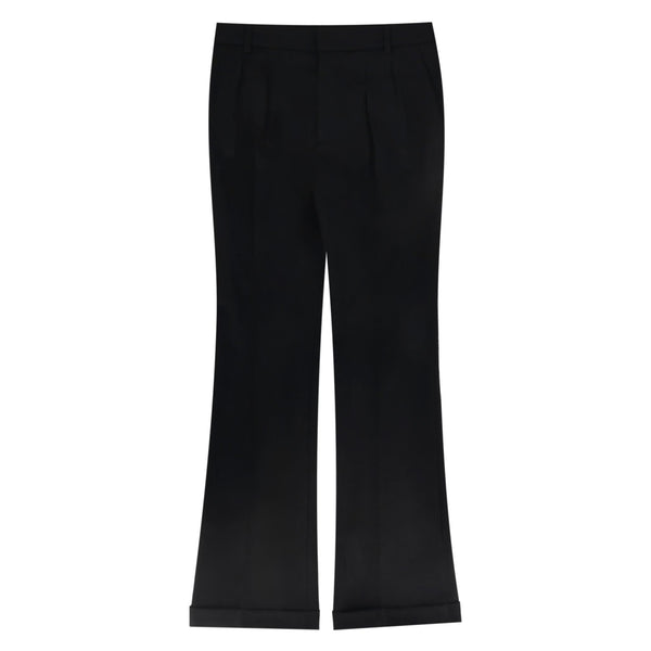 Saint Laurent Wool Tailored Flared Trousers. Size XS/S