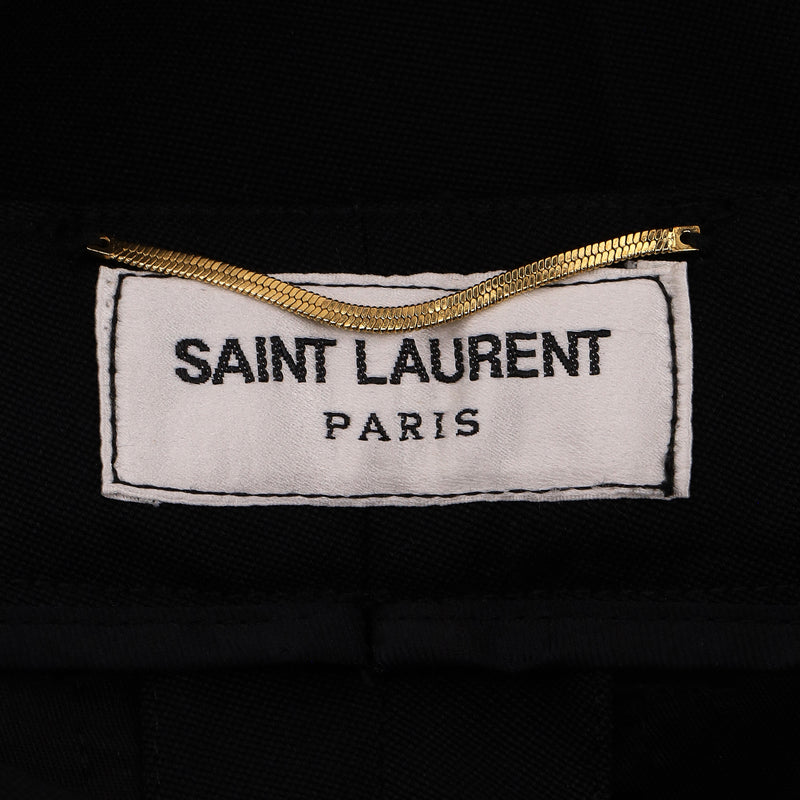 Saint Laurent Wool Tailored Flared Trousers. Size XS/S