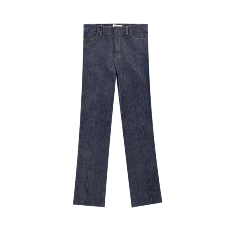 Saint Laurent Matching Denim Jacket & Trousers. Size 36FR