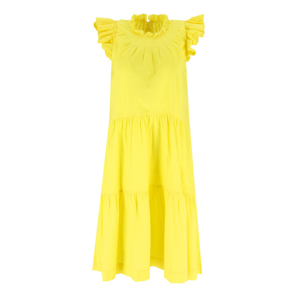 Sea Cotton Tiered Ruffle Trimmed Dress. Size 6US