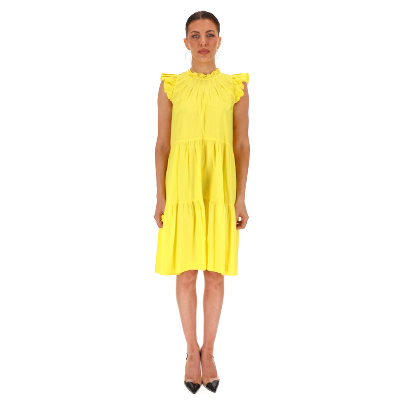 Sea Cotton Tiered Ruffle Trimmed Dress. Size 6US