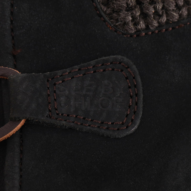 See By Chloe Suede Wedge Ankle Boots. Size 40