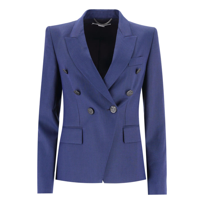 Stella McCartney Double-Breasted Wool Blazer. Size 40IT