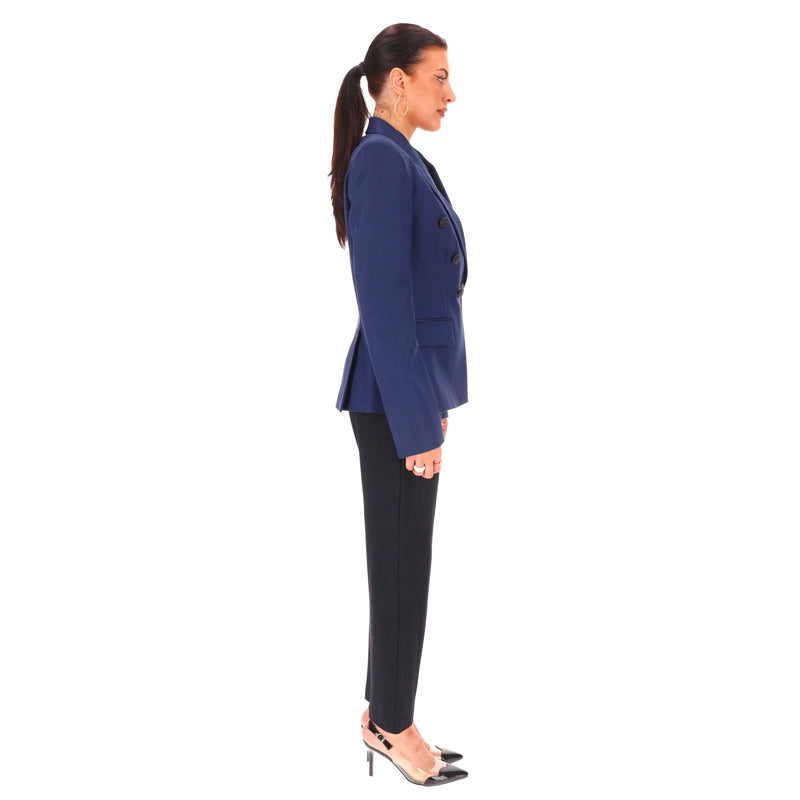 Stella McCartney Double-Breasted Wool Blazer. Size 40IT