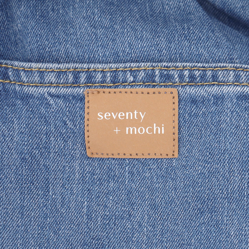 Seventy + Mochi Denim Jumpsuit. Size 10UK