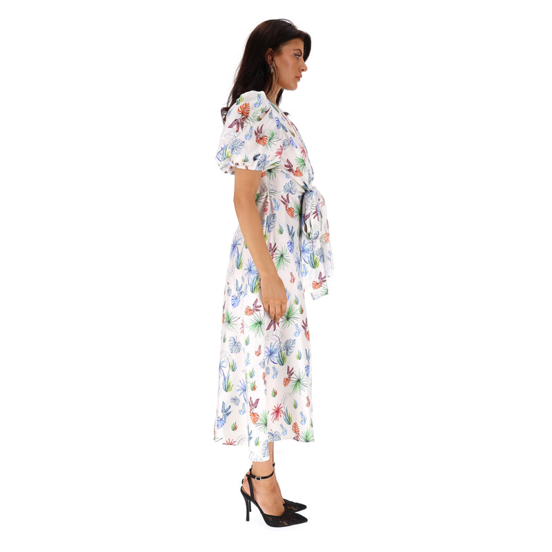 Silvia Tcherassi Printed Silk Dress. Size M