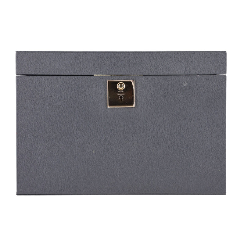 Smythson Grosvenor Leather Rotary Watch Box