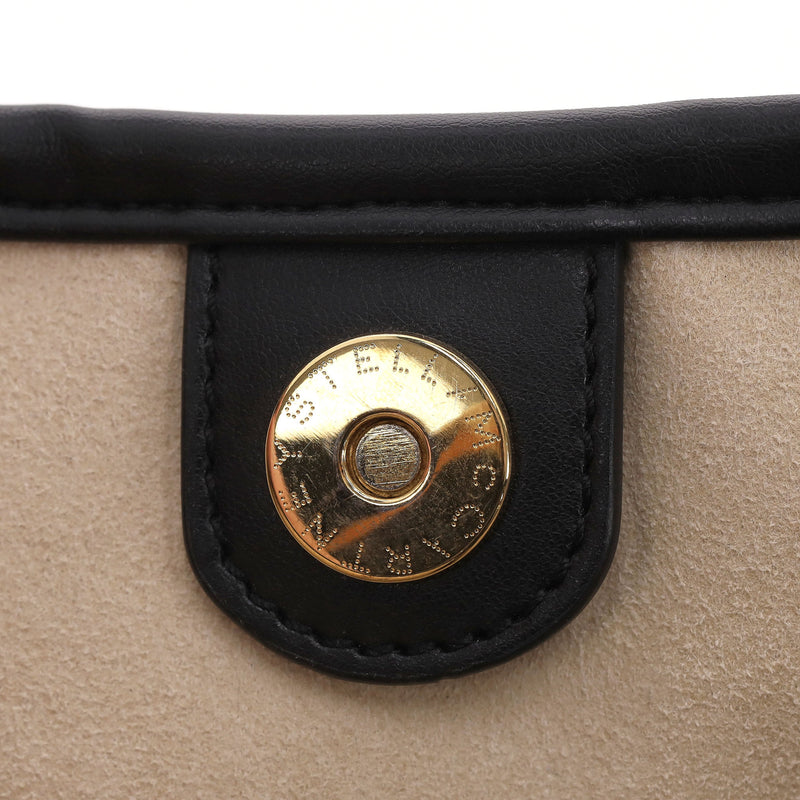 Stella McCartney Salt & Pepper Logo Tote Bag