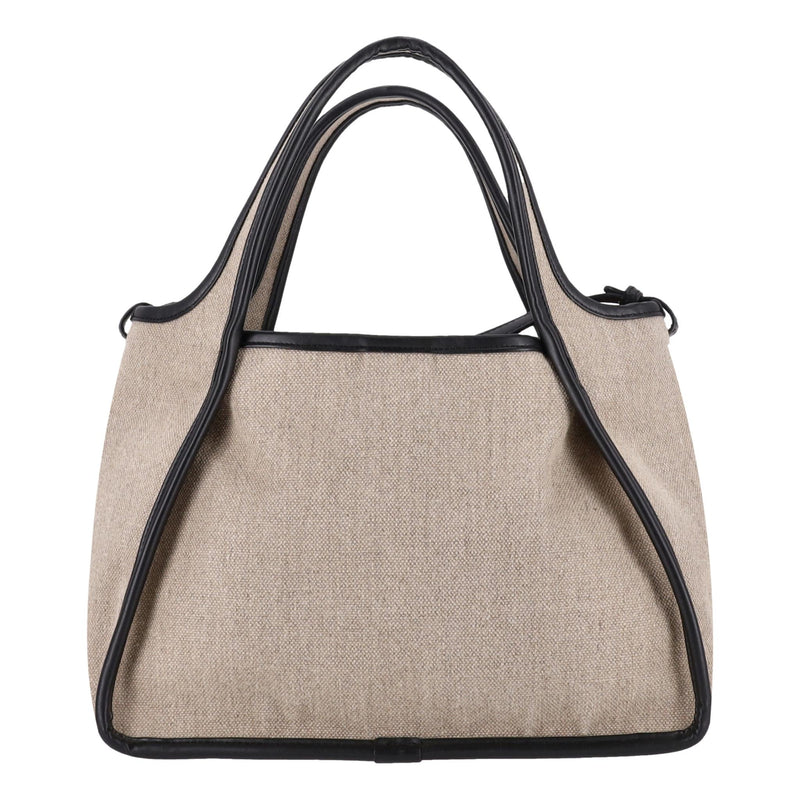 Stella McCartney Salt & Pepper Logo Tote Bag