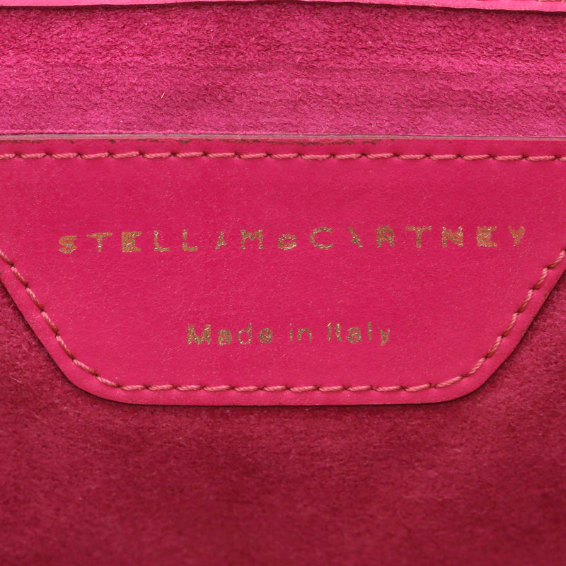 Stella McCartney Vegan Leather Woven Crossbody Bag