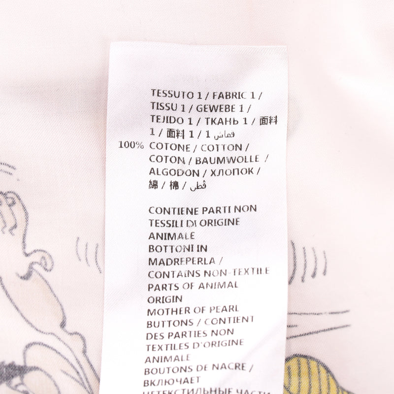 Stella McCartney Comic Print Cotton Shirt.Size 40IT
