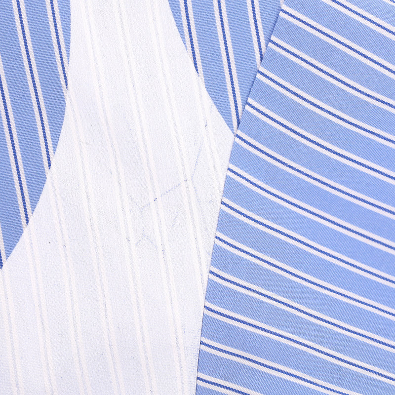 Stella McCartney Circle-Print Striped Cotton Shirt Dress. Size 42IT