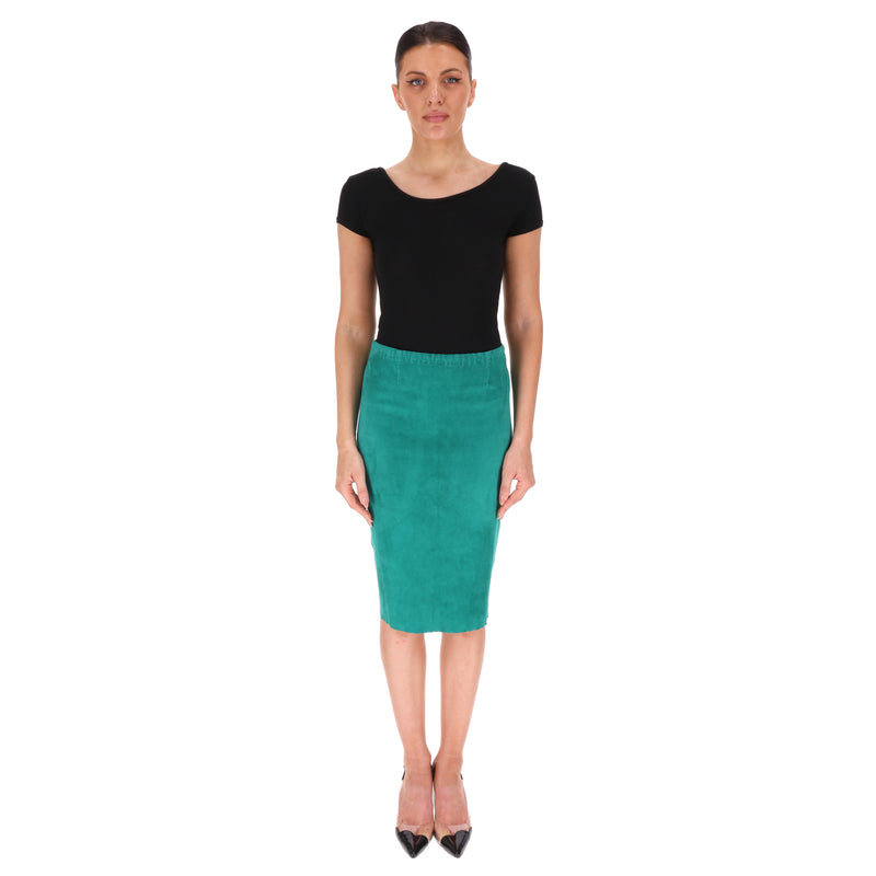 Stouls Suede Pencil Skirt. Size S