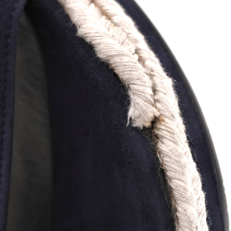 Stuart Weitzman 'Teddi' Suede Espadrille Wedge Sandals. Size 39.5