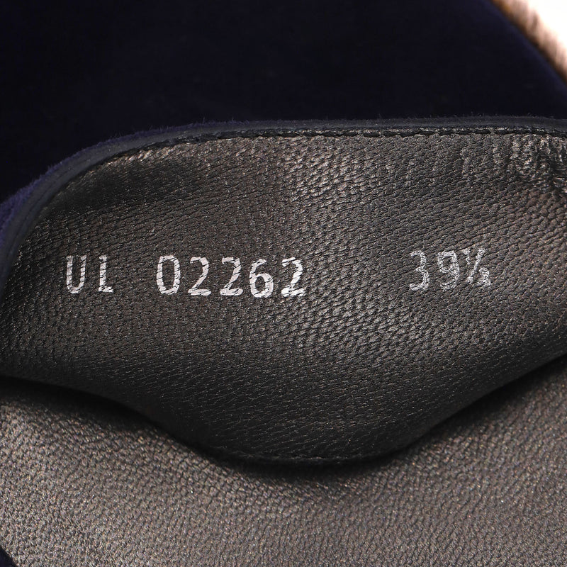 Stuart Weitzman 'Teddi' Suede Espadrille Wedge Sandals. Size 39.5