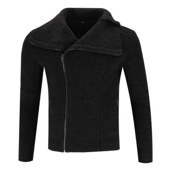 System Alpaca & Wool Blend Zipped Cardigan. Size L