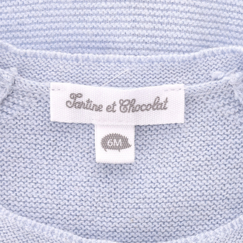 Tartine et Chocolat Baby Cotton & Cashmere Bodysuit. Size 6M