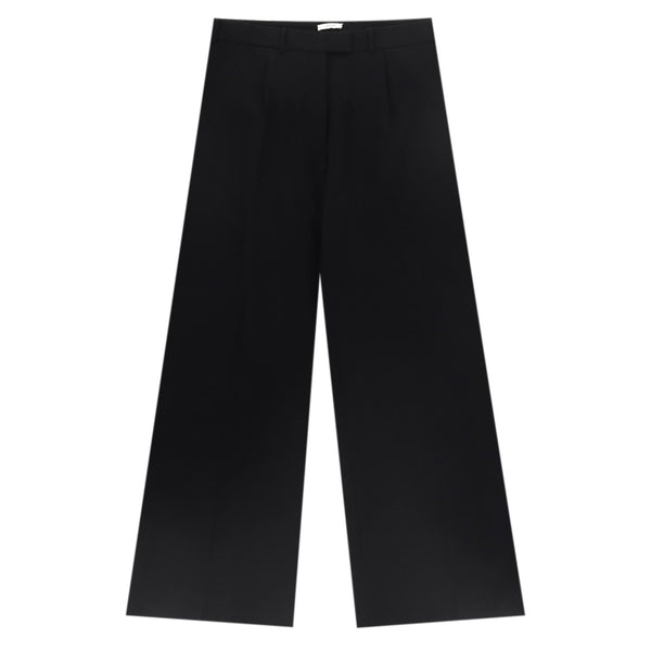 The Row Tailored Wool Wide-Leg Trousers. Size XL