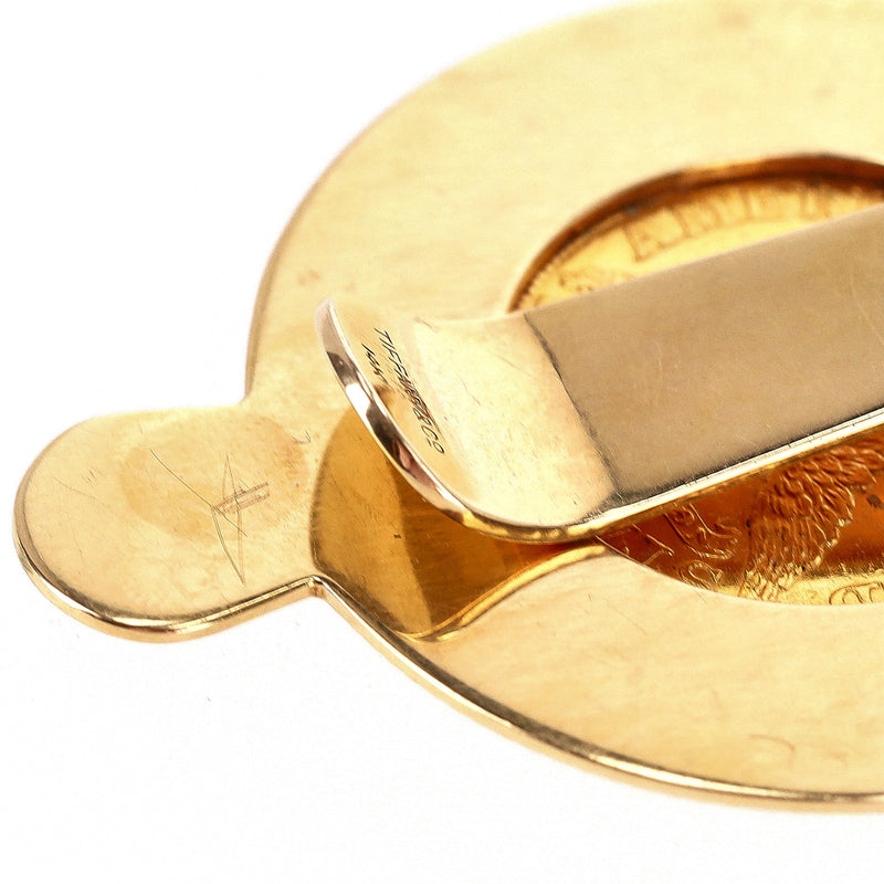 Tiffany & Co. 22k Gold Coronet Head Quarter Eagle Coin Money Clip