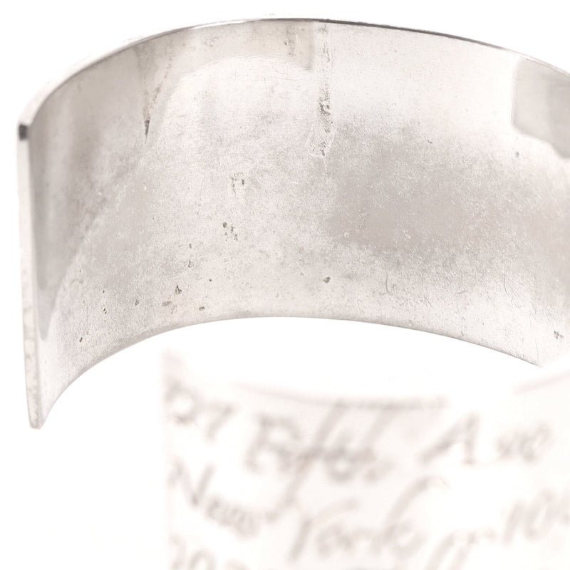 Tiffany & Co. Notes Collection Vintage 925 Sterling Silver Cuff Bracelet
