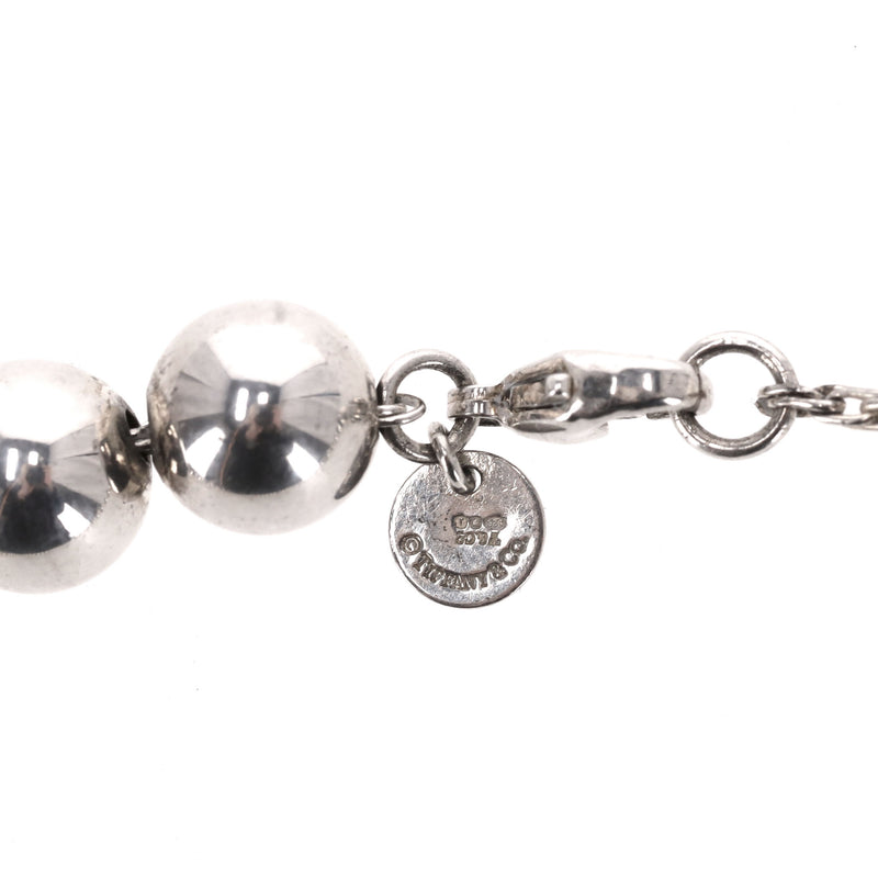 Tiffany & Co. Hardware 925 Sterling Silver Ball Necklace