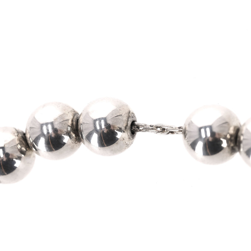 Tiffany & Co. Hardware 925 Sterling Silver Ball Necklace
