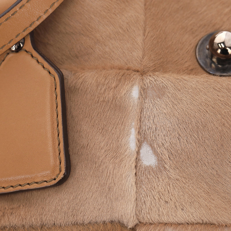 Tod's Calf Hair Patchwork Bag