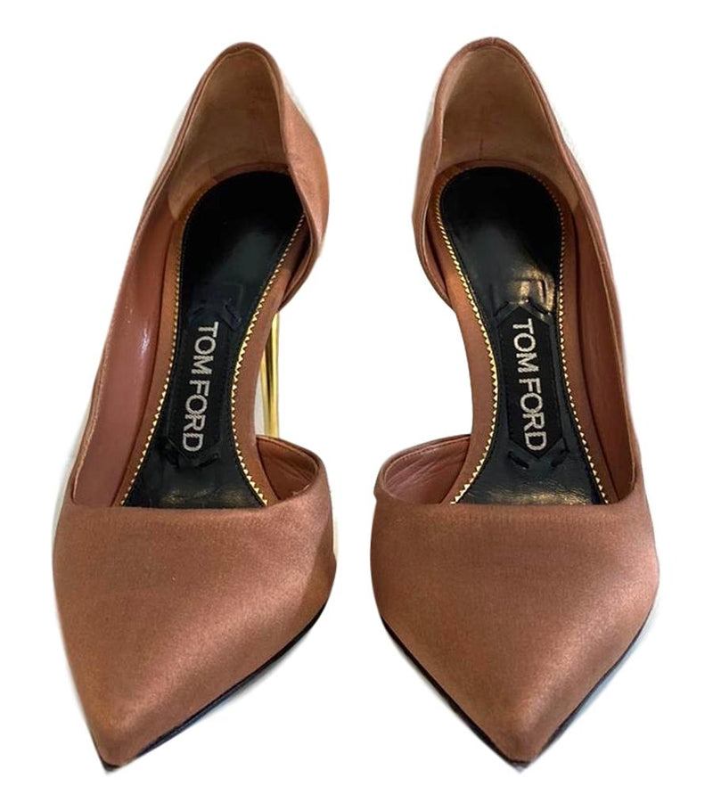 Tom Ford D'Orsay Satin Heels Shush London London 