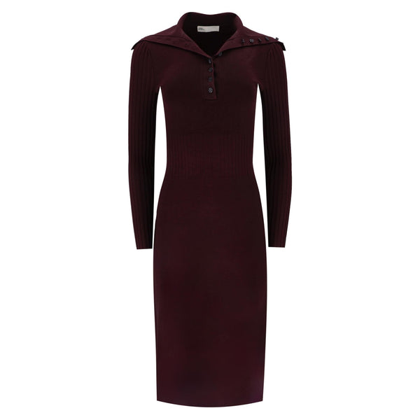 Tory Burch Collared Midi Dress. Size XS