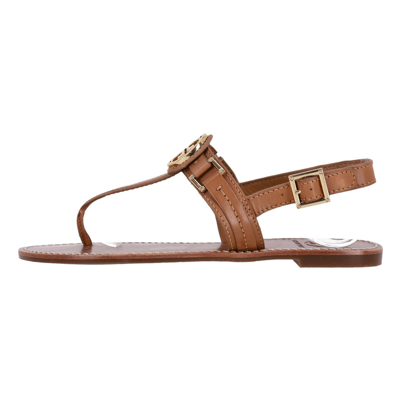 Tory Burch Mini Miller Leather Thong Sandals. Size 37
