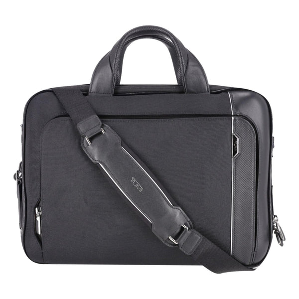 Tumi Arrivé Sadler Briefcase/Bag With Leather Trim