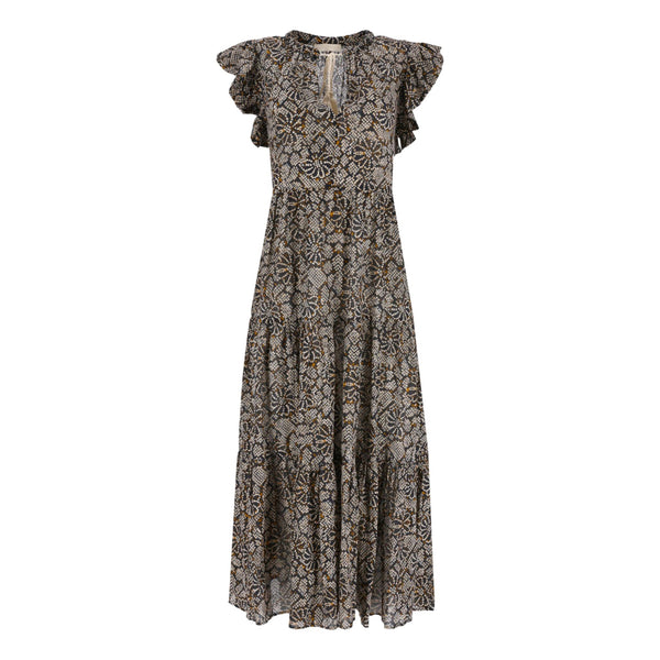 Ulla Johnson Arinella Flutter Sleeve Dress. Size XS