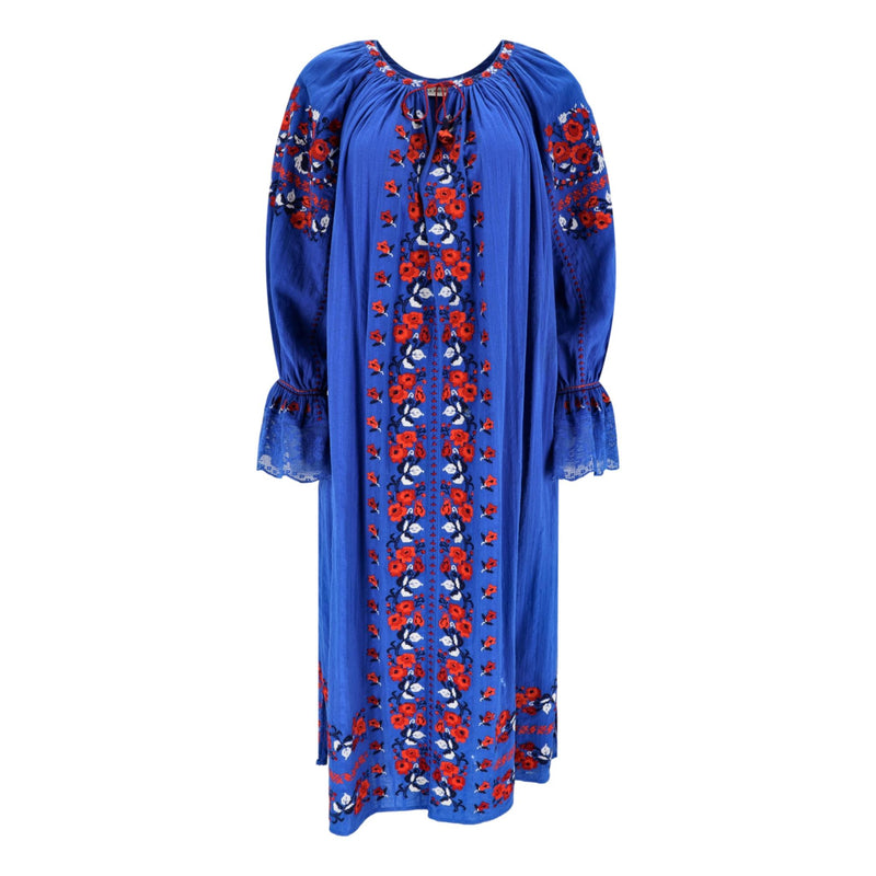 Ulla Johnson Boho Midi Cotton Dress. Size 0US