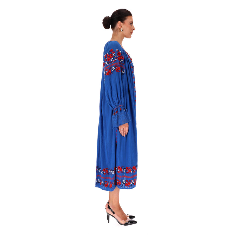 Ulla Johnson Boho Midi Cotton Dress. Size 0US