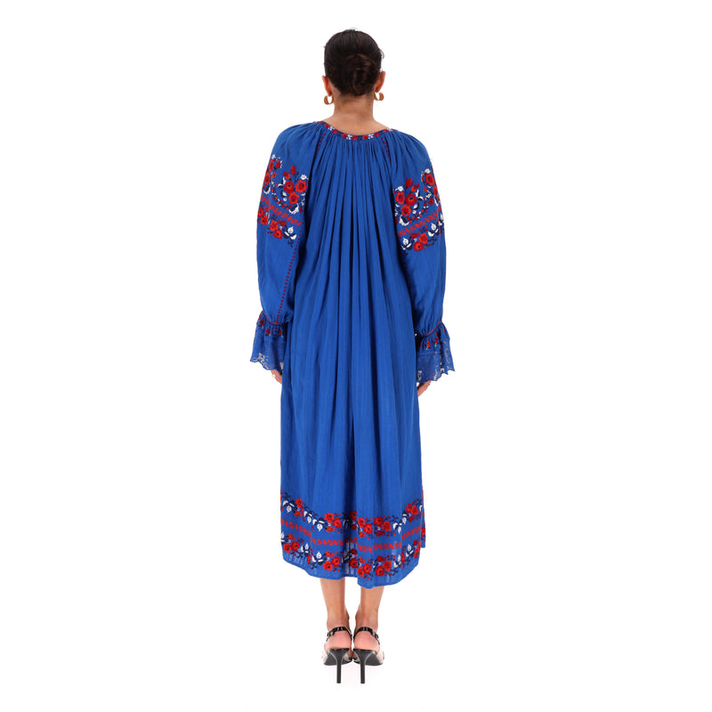 Ulla Johnson Boho Midi Cotton Dress. Size 0US