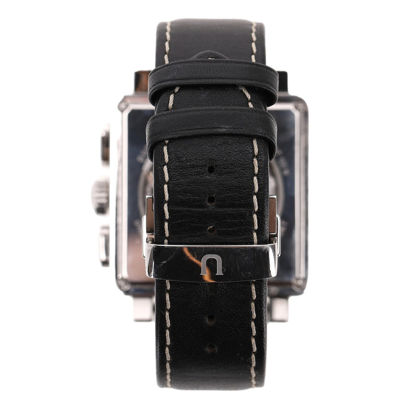 Union Glashütte Averin Chronograph Stainless Steel Watch With A Leather Strap