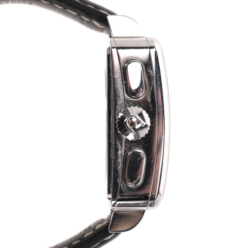 Union Glashütte Averin Chronograph Stainless Steel Watch With A Leather Strap