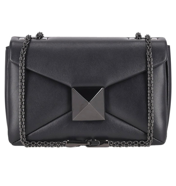 Valentino One Stud Quilted-Leather Shoulder/Crossbody Bag