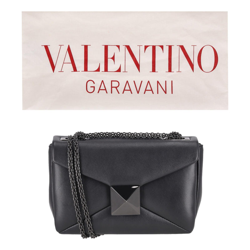 Valentino One Stud Quilted-Leather Shoulder/Crossbody Bag