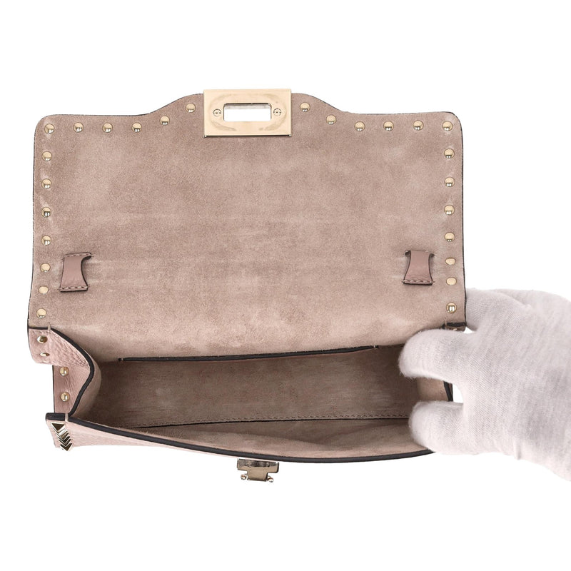Valentino Rockstud Leather Crossbody Bag