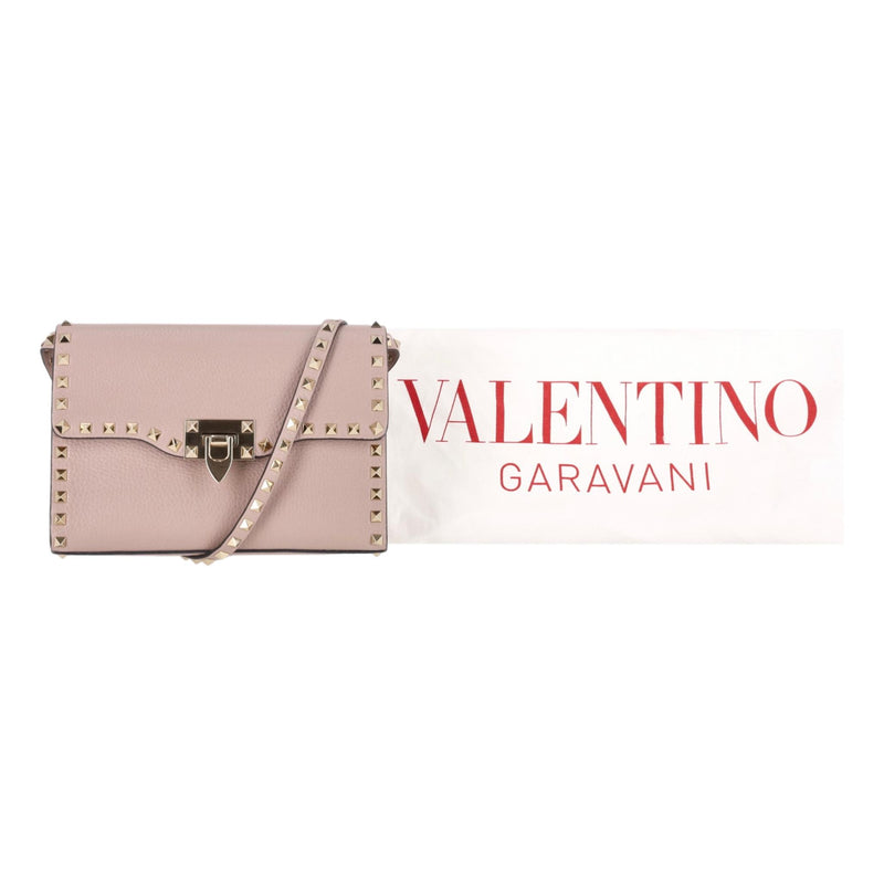 Valentino Rockstud Leather Crossbody Bag