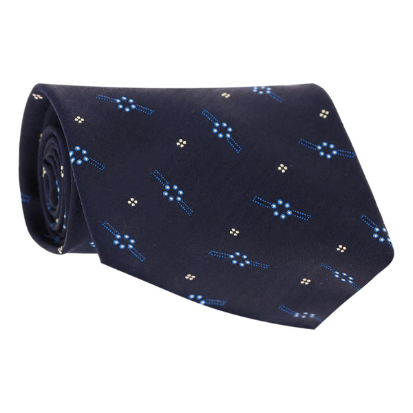 Valentino Embroidered Silk Tie