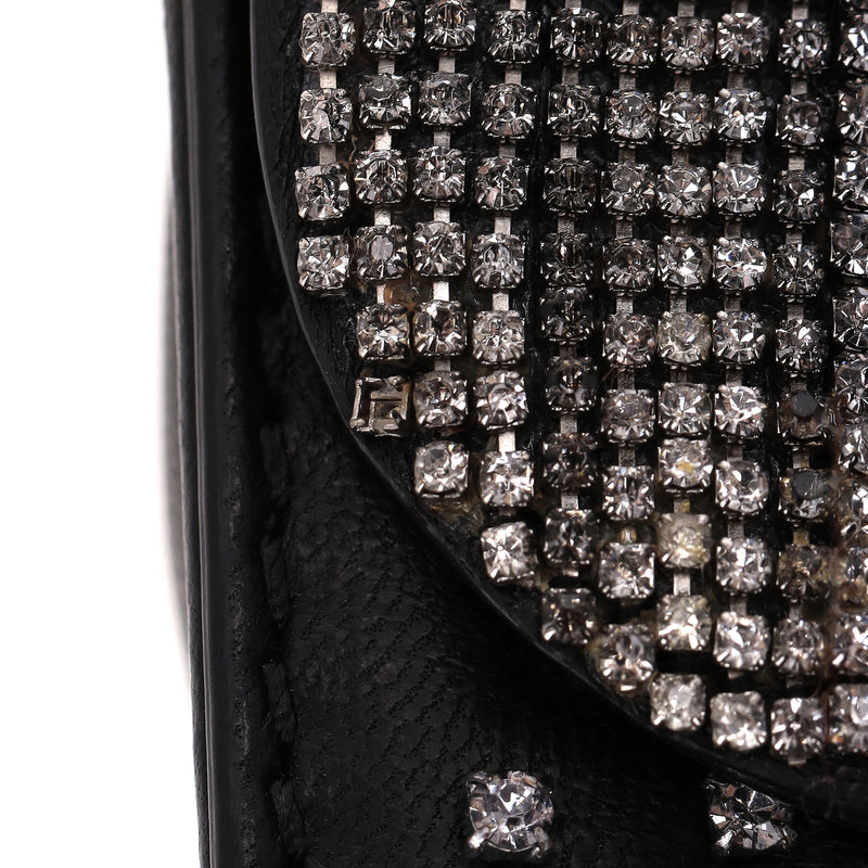 Valentino Crystal-Embellished Glam Lock Bag
