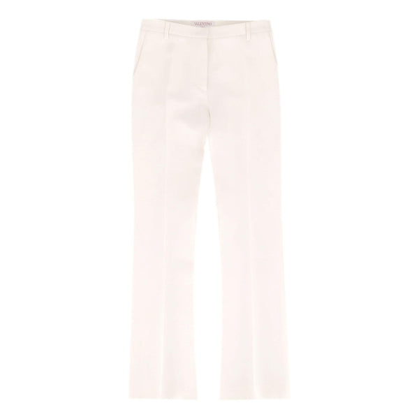 Valentino Wool & Silk Blend Straight-Leg Trousers. Size 40IT