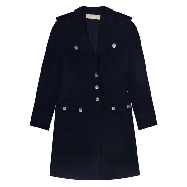 Valentino Virgin Wool Coat. Size 8UK
