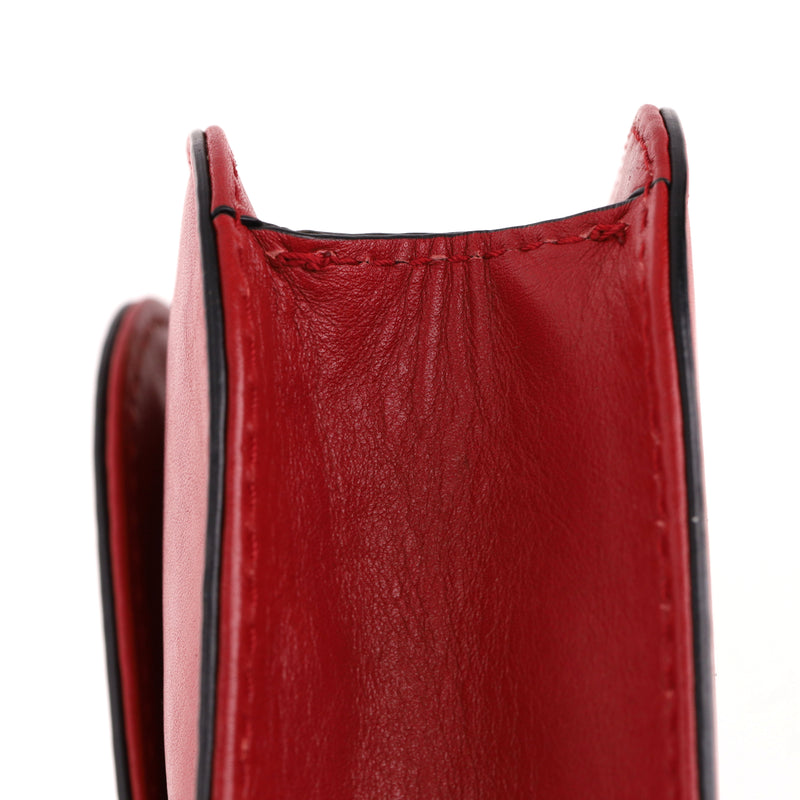 Valentino Glam Lock Rockstud Leather Shoulder Bag