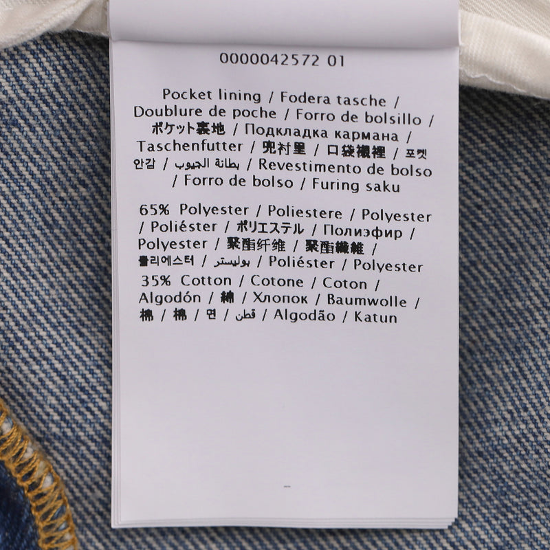 Valentino High-Rise Wide-Leg Jeans. Size 32