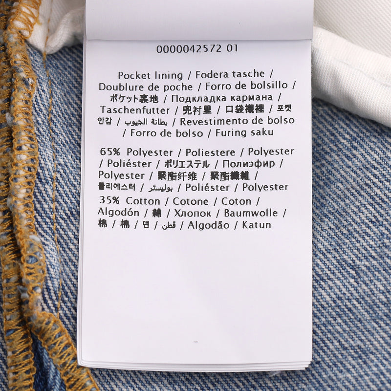 Valentino High-Rise Wide-Leg Jeans. Size 34