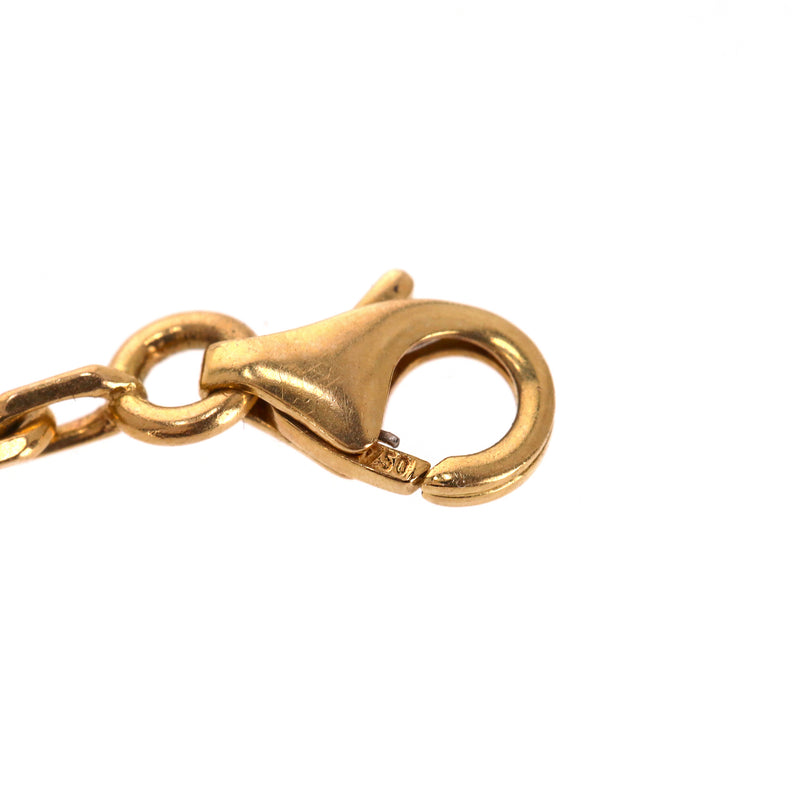 Van Cleef & Arpels Lucky Alhambra Bracelet With Four Motifs Set in 18K Yellow Gold